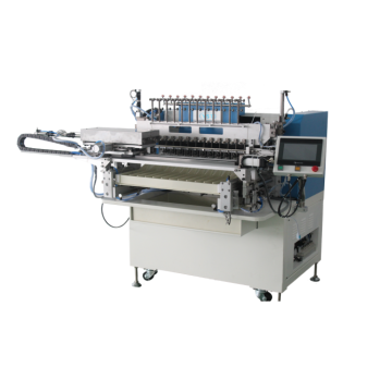 Automatic 12 axis winding and taping stranding machine